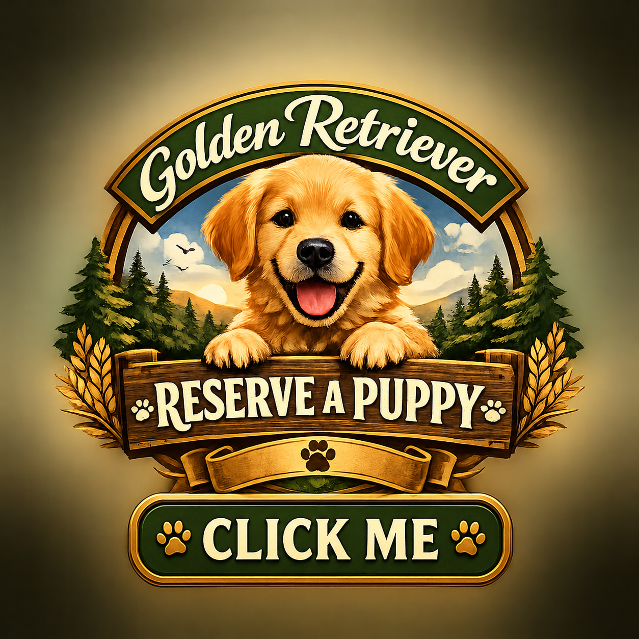 Reserve a puppy logo
