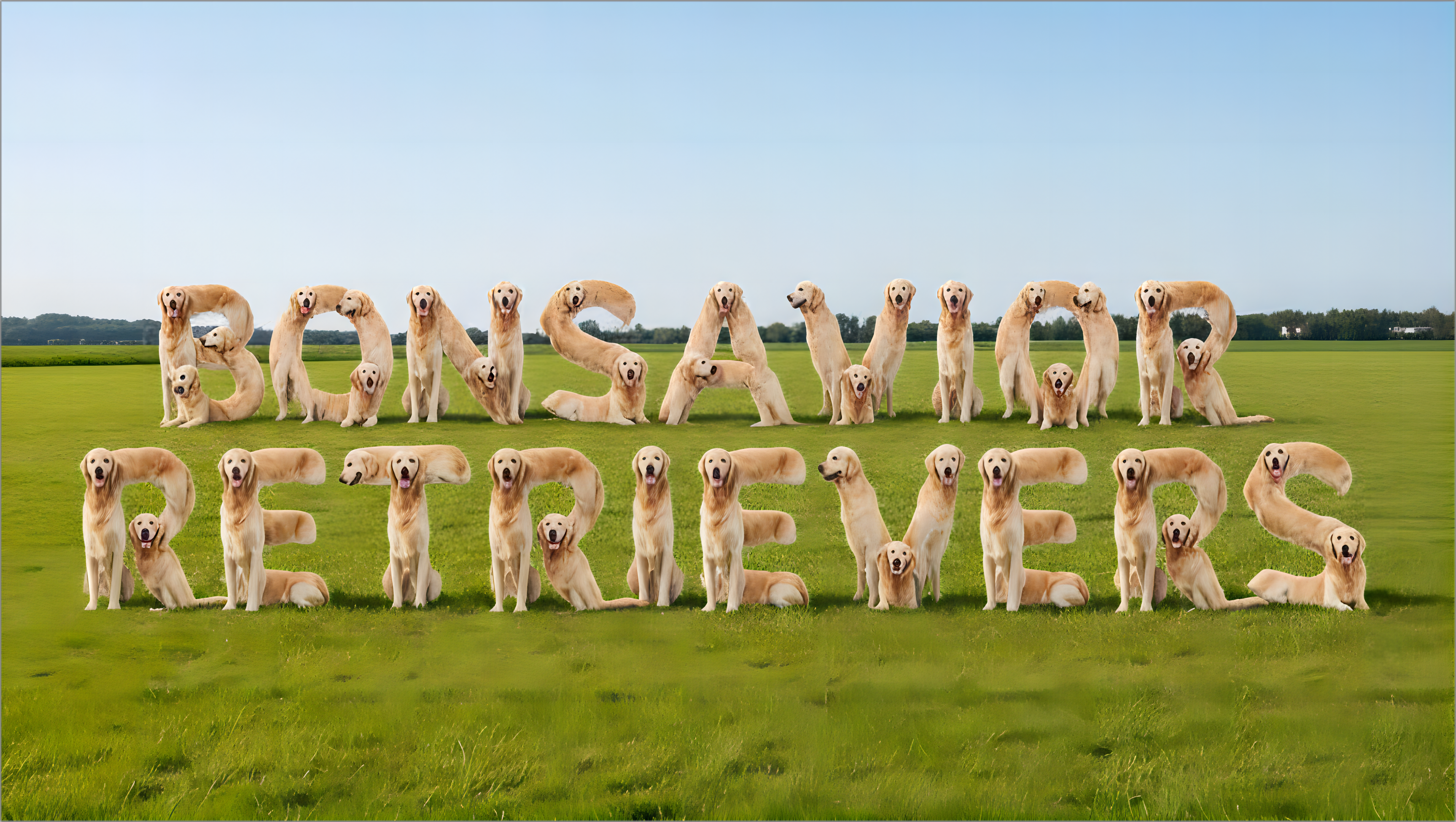 Bonsaviour Retrievers Head Line Logo